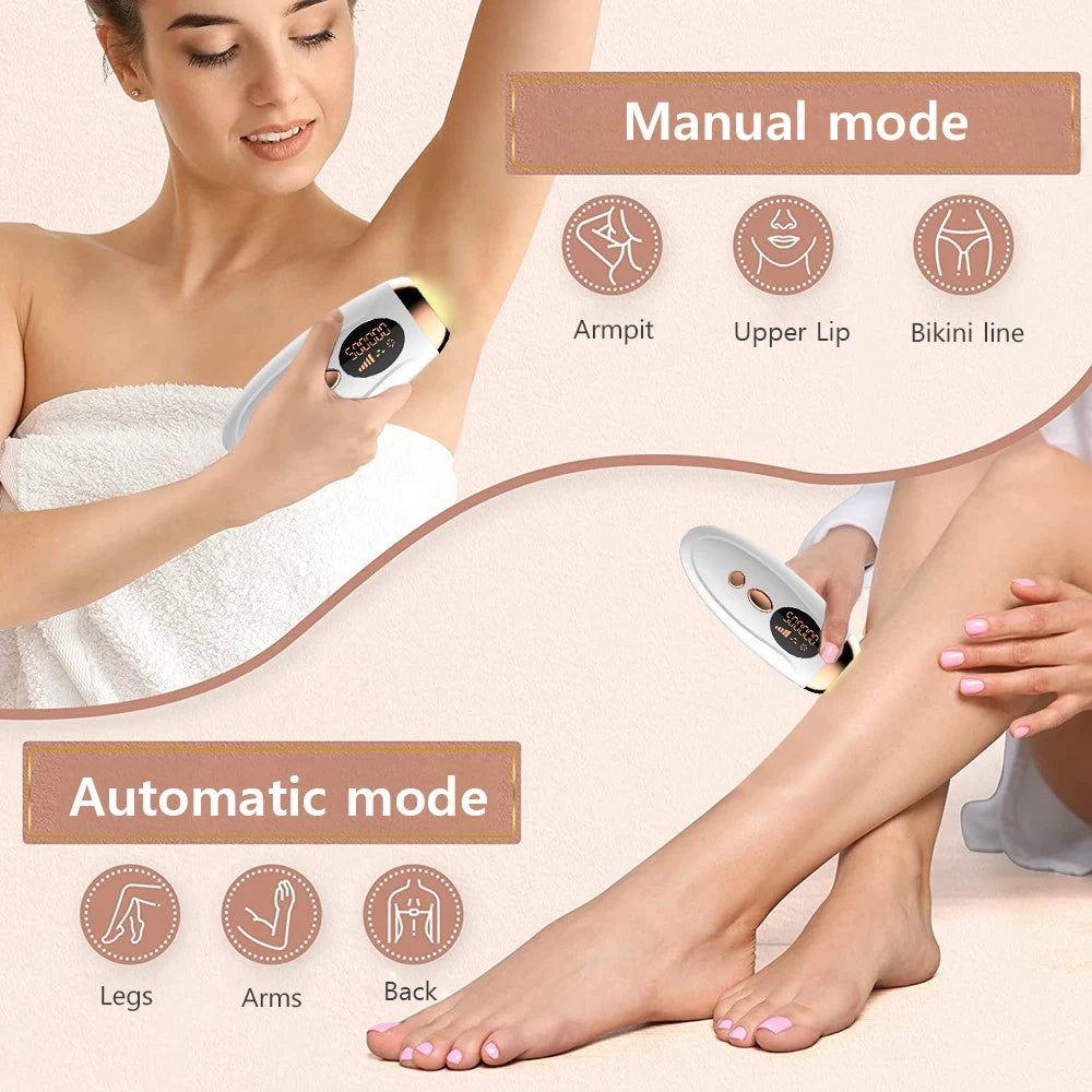 AllLadyShop™ IPL Laser Hair Removal Handset - Professional At-Home Solution